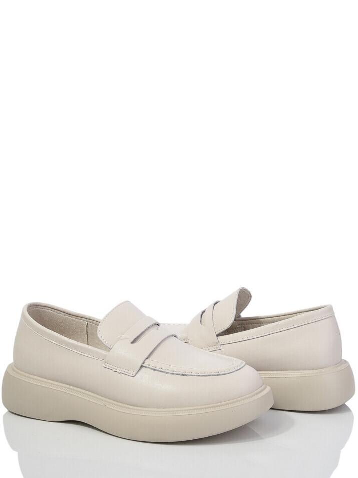 Лоферы кожаные ITTS AAN306-8 р. 36 Молочный Лоферы кожаные ITTS AAN306-8 р. 36 Молочный