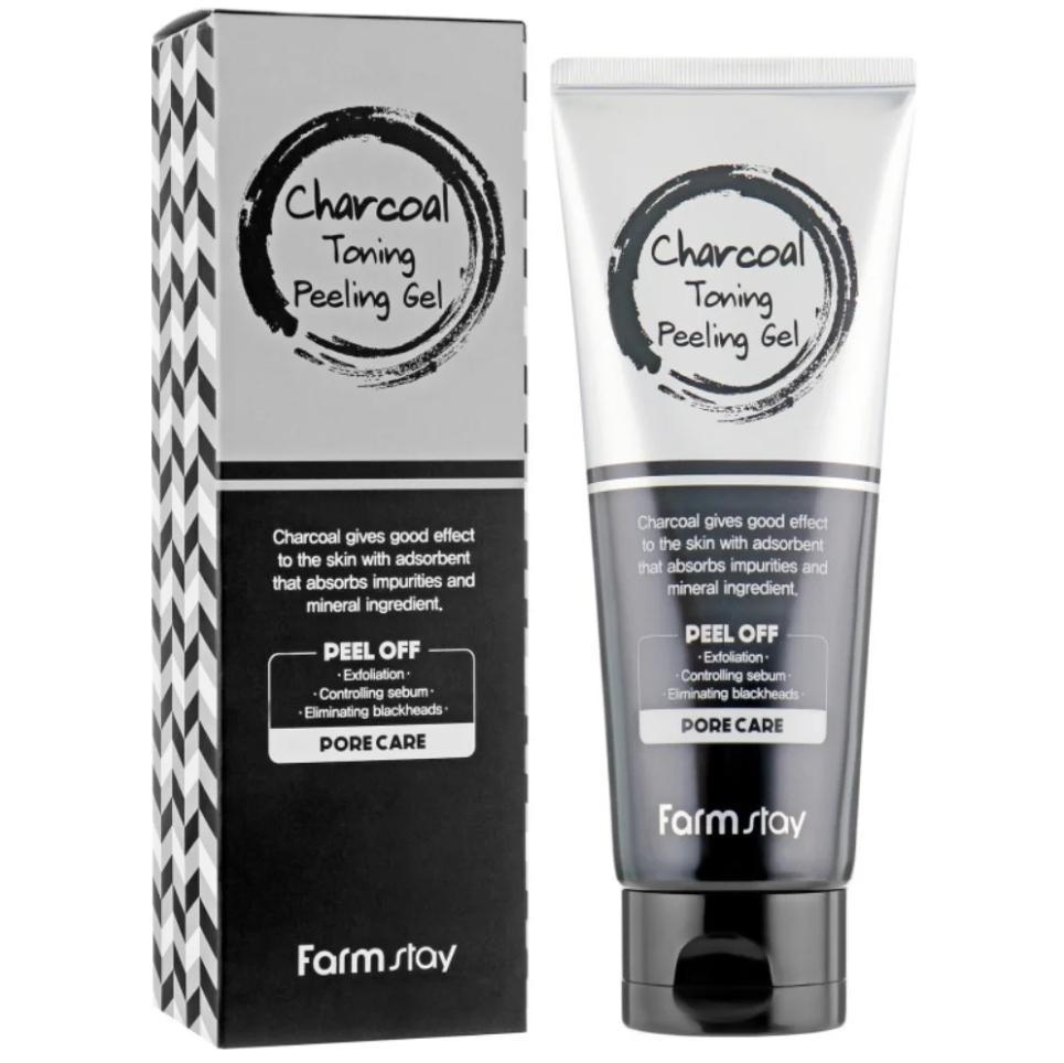 Пилинг скатка Farmstay Charcoal Toning Peeling Gel (173604)