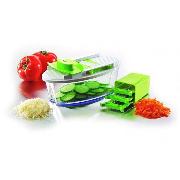 Терка Fissman со сменными лезвиями и контейнером (DV-8653.MS) - фото 4