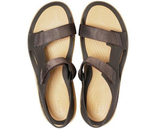 Сандалі Crocs Swiftwater Expedition Sandal р. 40,5/26,5 см Espresso/Tan (15408221) - фото 4