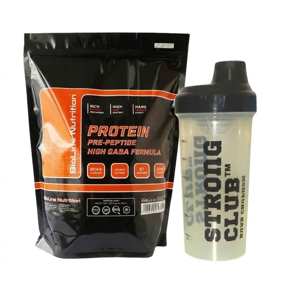 Набір BioLine Nutrition Протеїн 2 кг/Шейкер