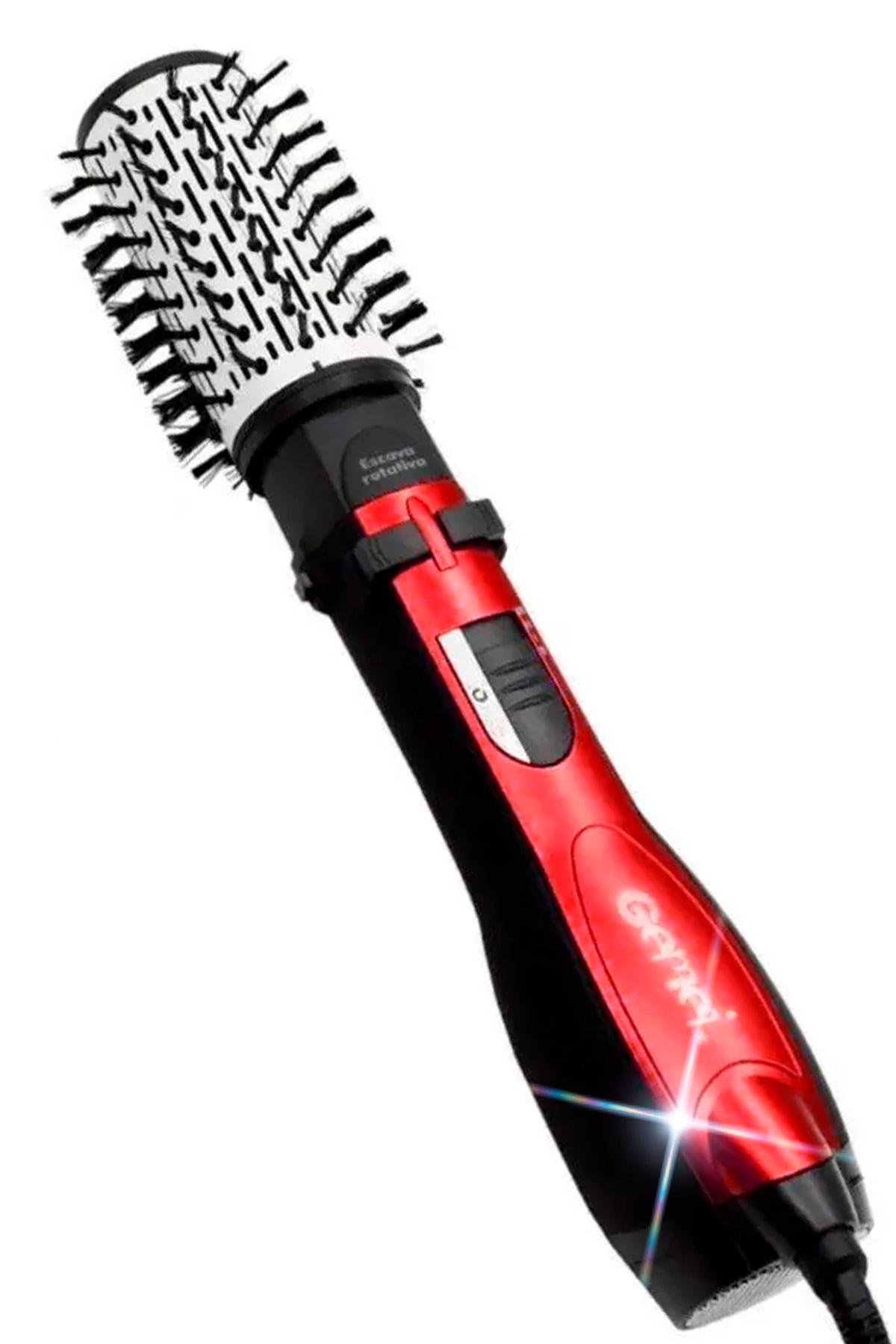 Стайлер для укладки волос Gemei GM-4828 3в1 с насадками 1000 Вт Red (23447965)