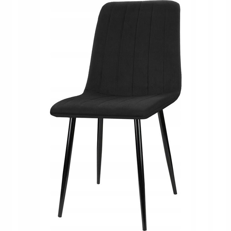 Комплект стульев Homart 4 шт. DC-260B велюр Черный (9888)