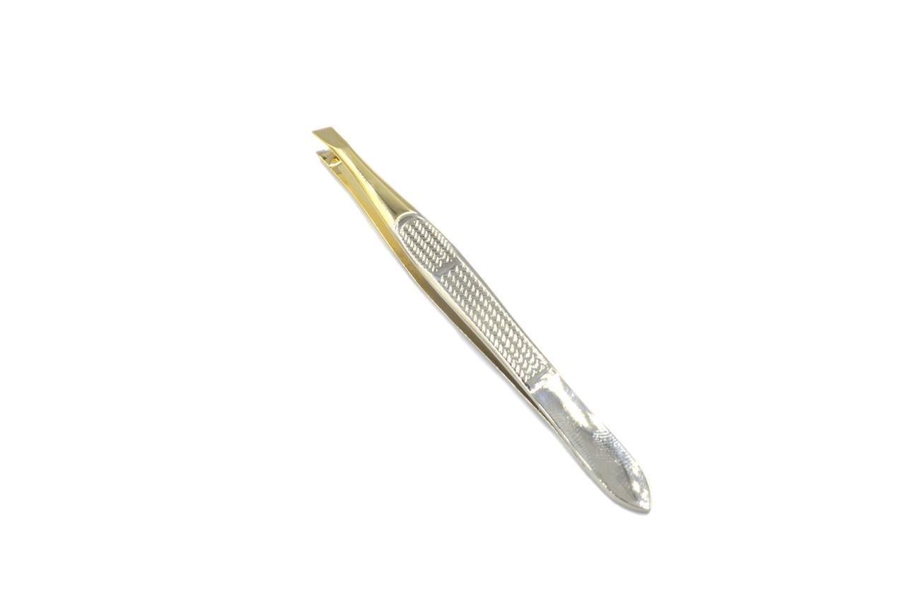 Пінцет для брів Beauty Luxury P-09 скошений 8,9 см