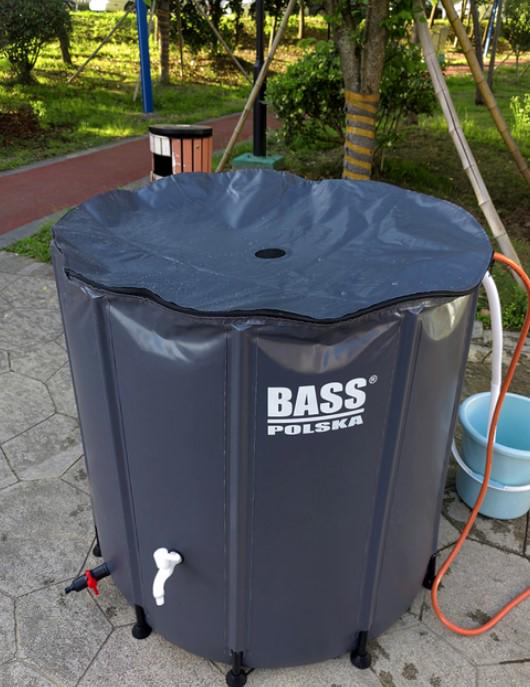 Бочка садовая Bass Polska для дождевой воды 1000 л Черный - фото 3 Бочка садовая Bass Polska для дождевой воды 1000 л Черный - фото 3