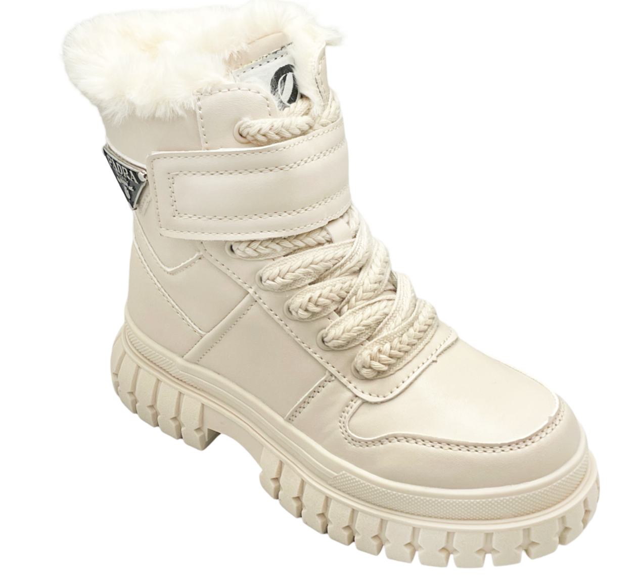 Черевики зимові для дівчаток Clibee HC538B/34 р. 34 Молочний