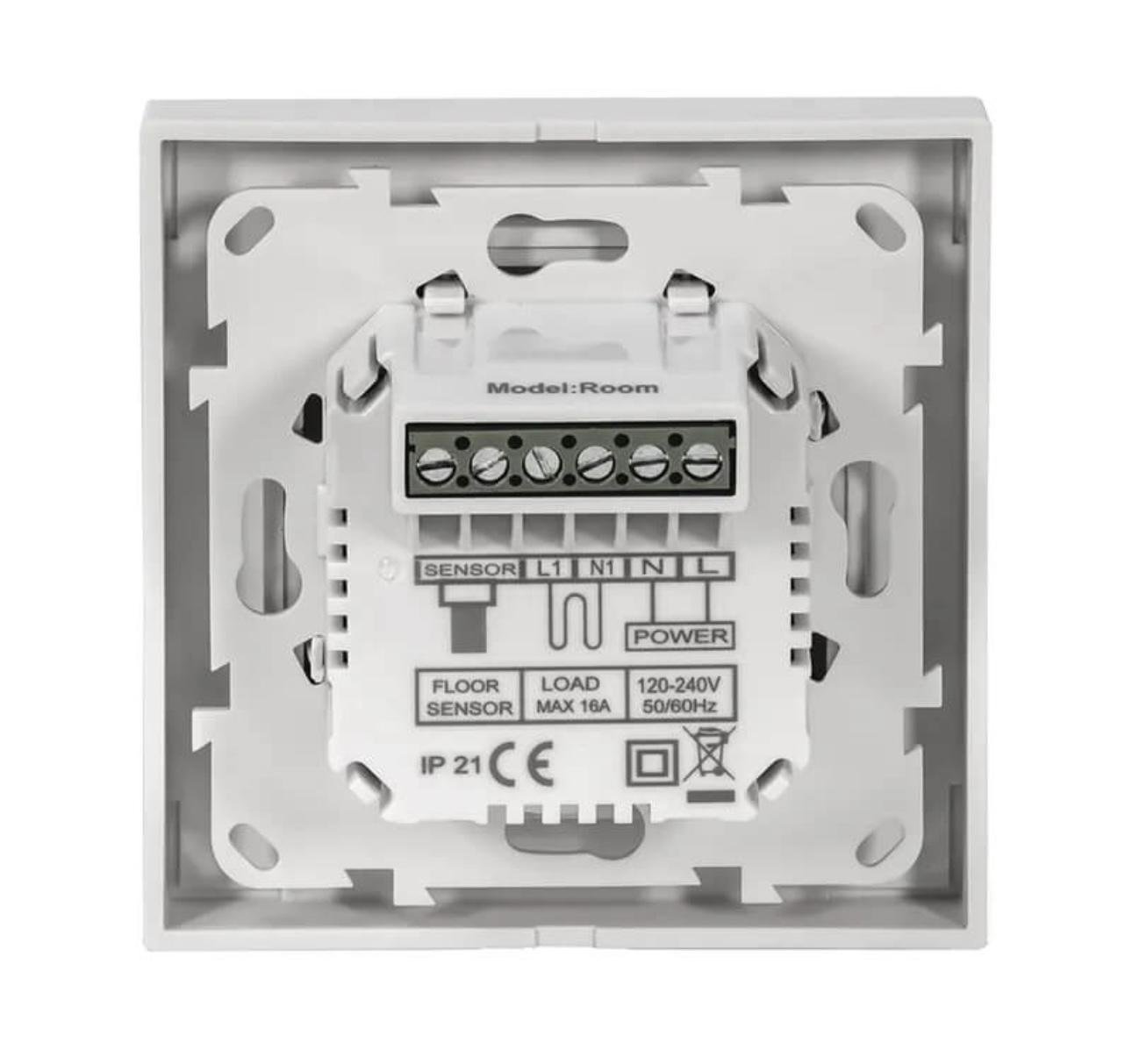 Терморегулятор EASYTHERM ET-40 Wi-Fi Белый (5775) - фото 2