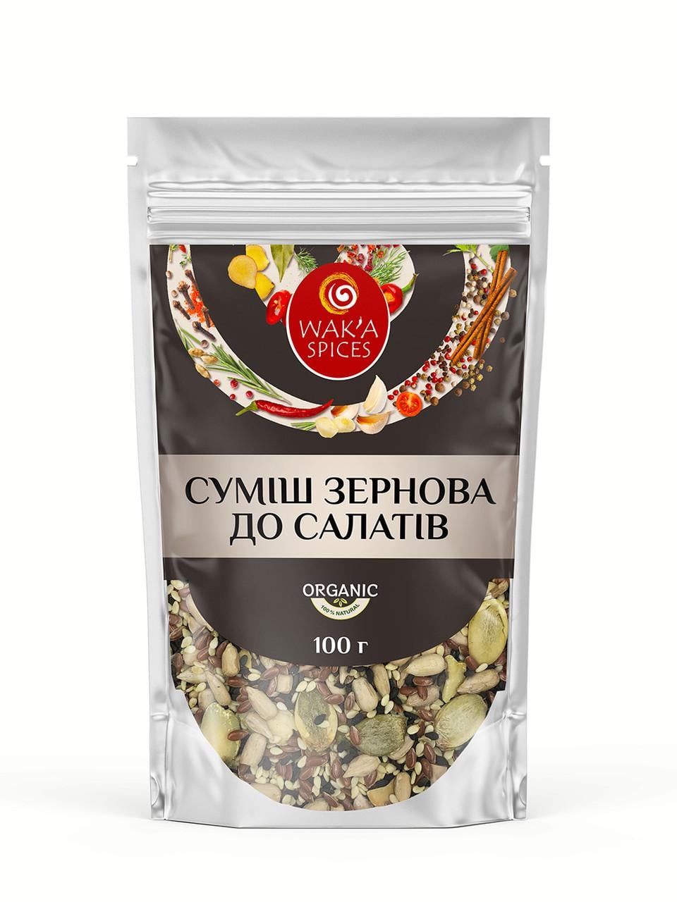 Смесь зерновая для салатов WAK'A 100 г (2250575856) Смесь зерновая для салатов WAK'A 100 г (2250575856)
