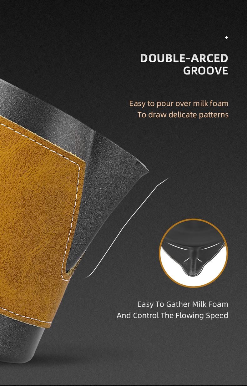 Питчер без ручки для молока MHW-3BOMBER 500 мл Silver (P5024) - фото 3