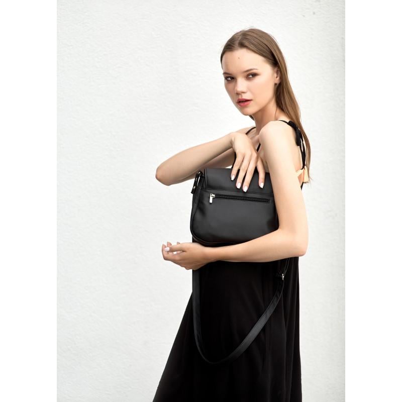 Сумка Кросбоді Rose MZNb 20x24x7 см Чорний - фото 7