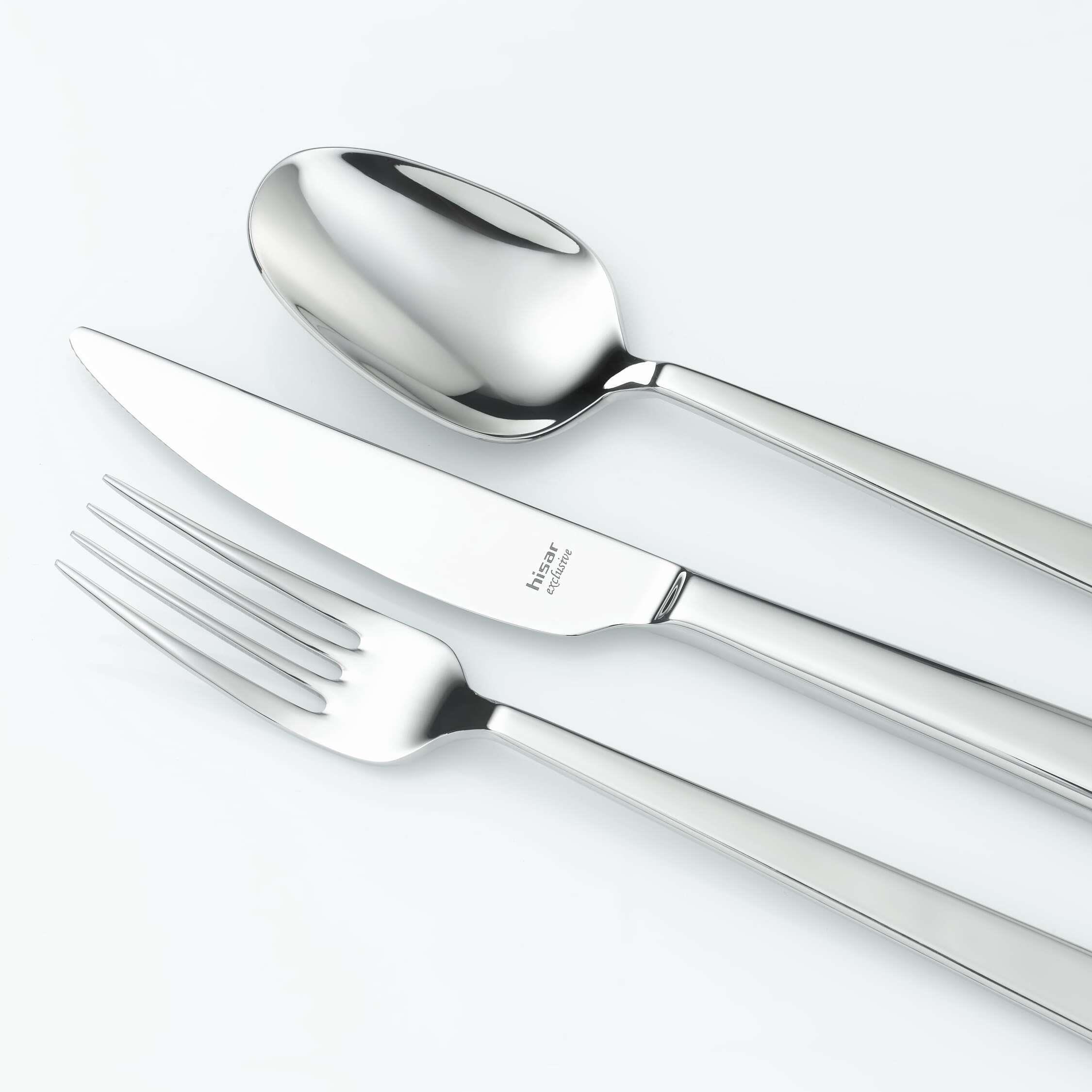 Набір столових приборів Hisar Nice у подарунковій коробці 24 предмети - фото 4