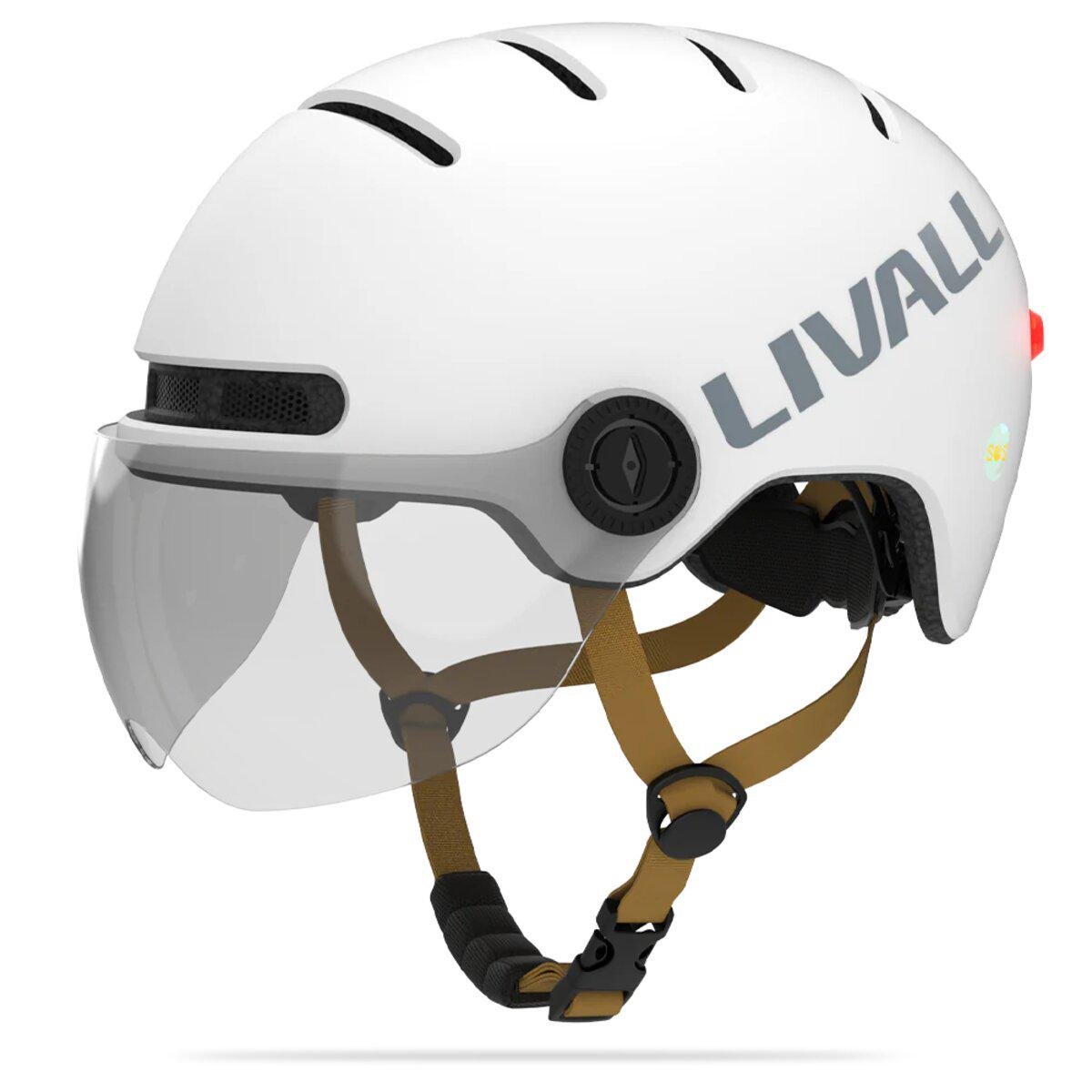 Велосипедный шлем Livall L23 58-62 см Ivory White