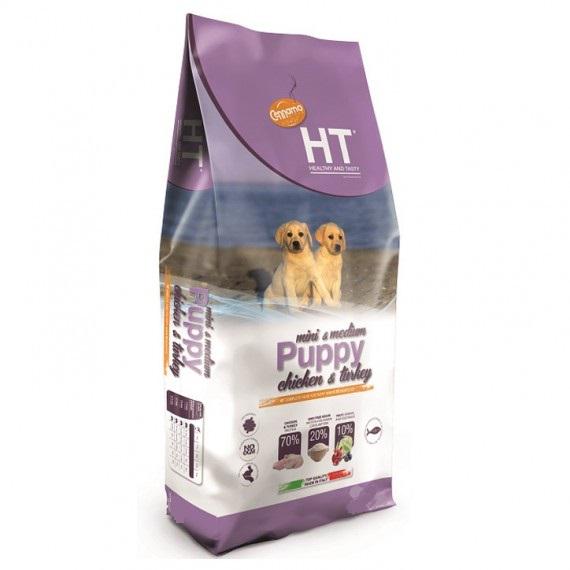 Корм сухой для щенков Cennamo HT Dog Mini & Medium Puppy Chicken & Turkey 12,5 кг (12756106)