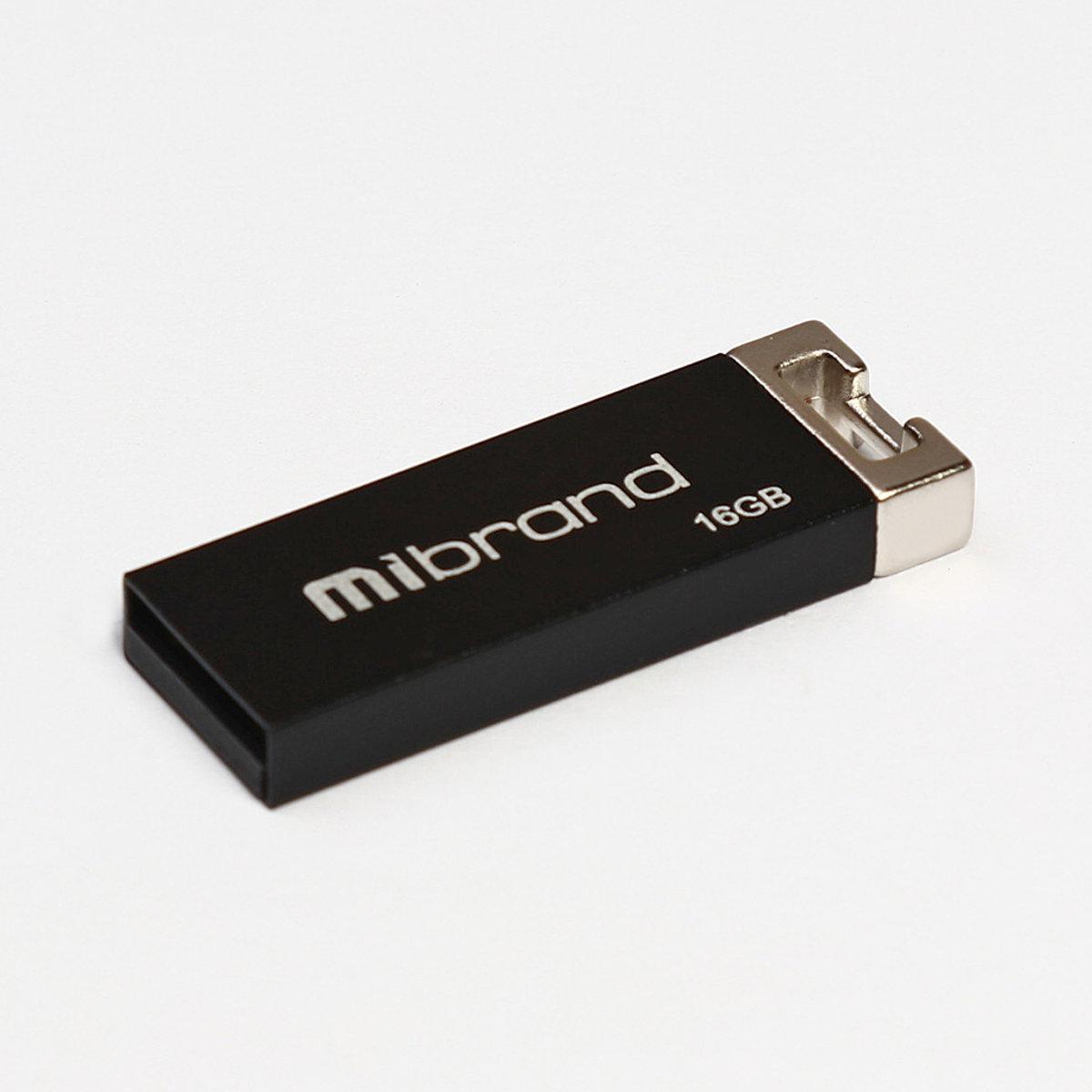 Флеш-накопитель для ноутбука Flash Mibrand USB 2.0 Chameleon 16Gb Black (MI2.0/CH16U6B)