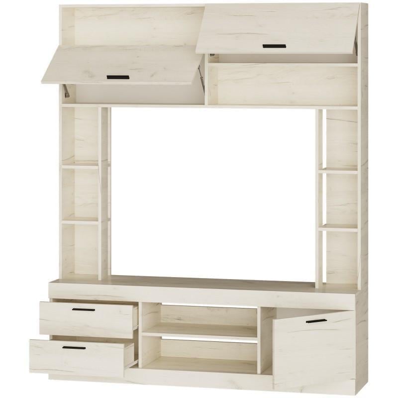 Стенка для гостиной Эверест Соната Крафт белый (ЕВ20377)