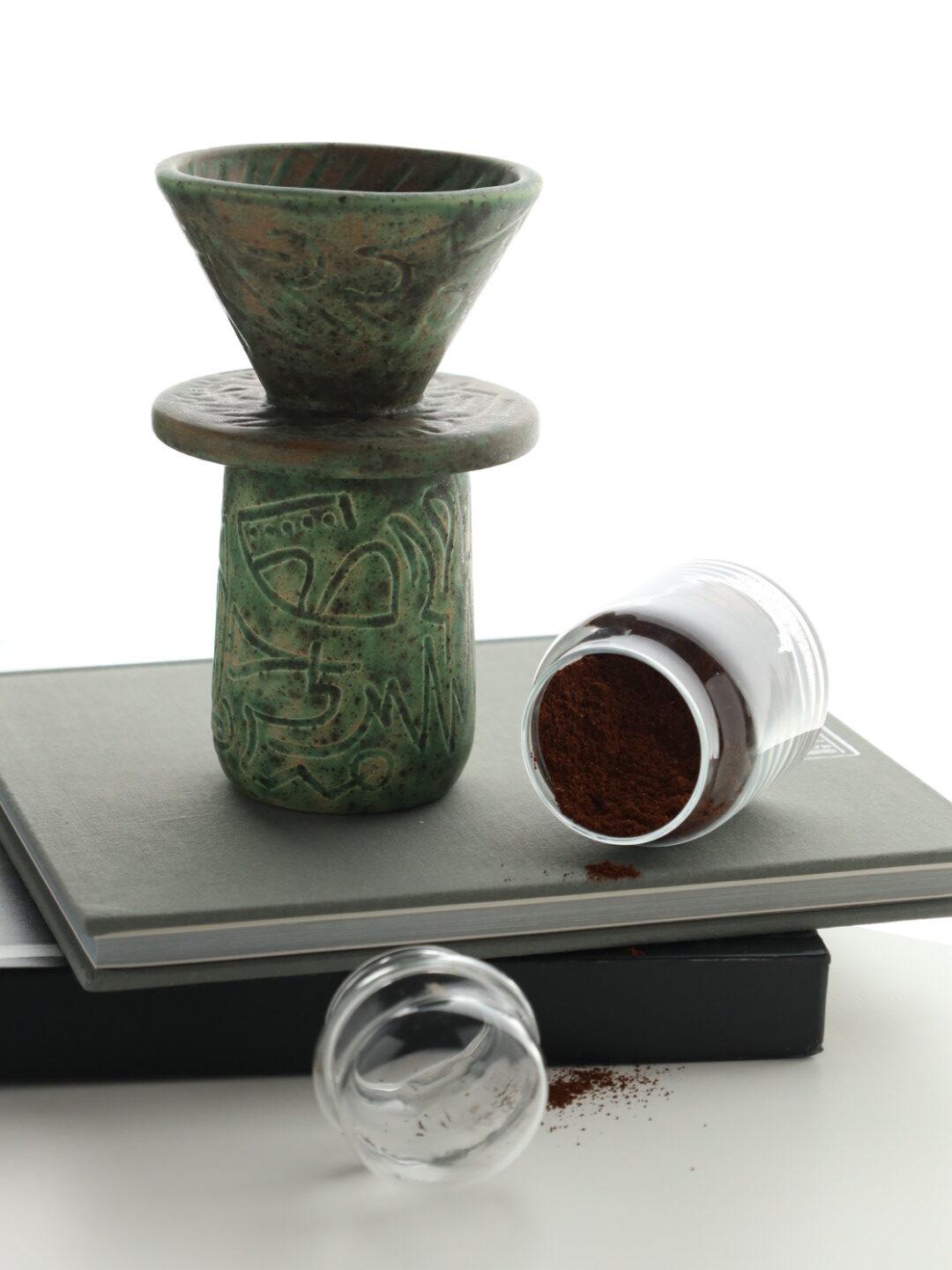 Набор кофейный Эльф пуровер/воронка V60/чашка ручной работы (POV-003) - фото 7 Набор кофейный Эльф пуровер/воронка V60/чашка ручной работы (POV-003) - фото 7