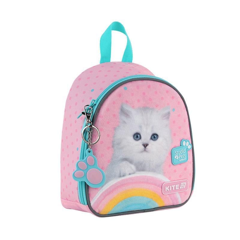 Рюкзак детский KITE Kids Studio Pets 22x20x9 см 3,25л Розовый (SP25-538XXS)