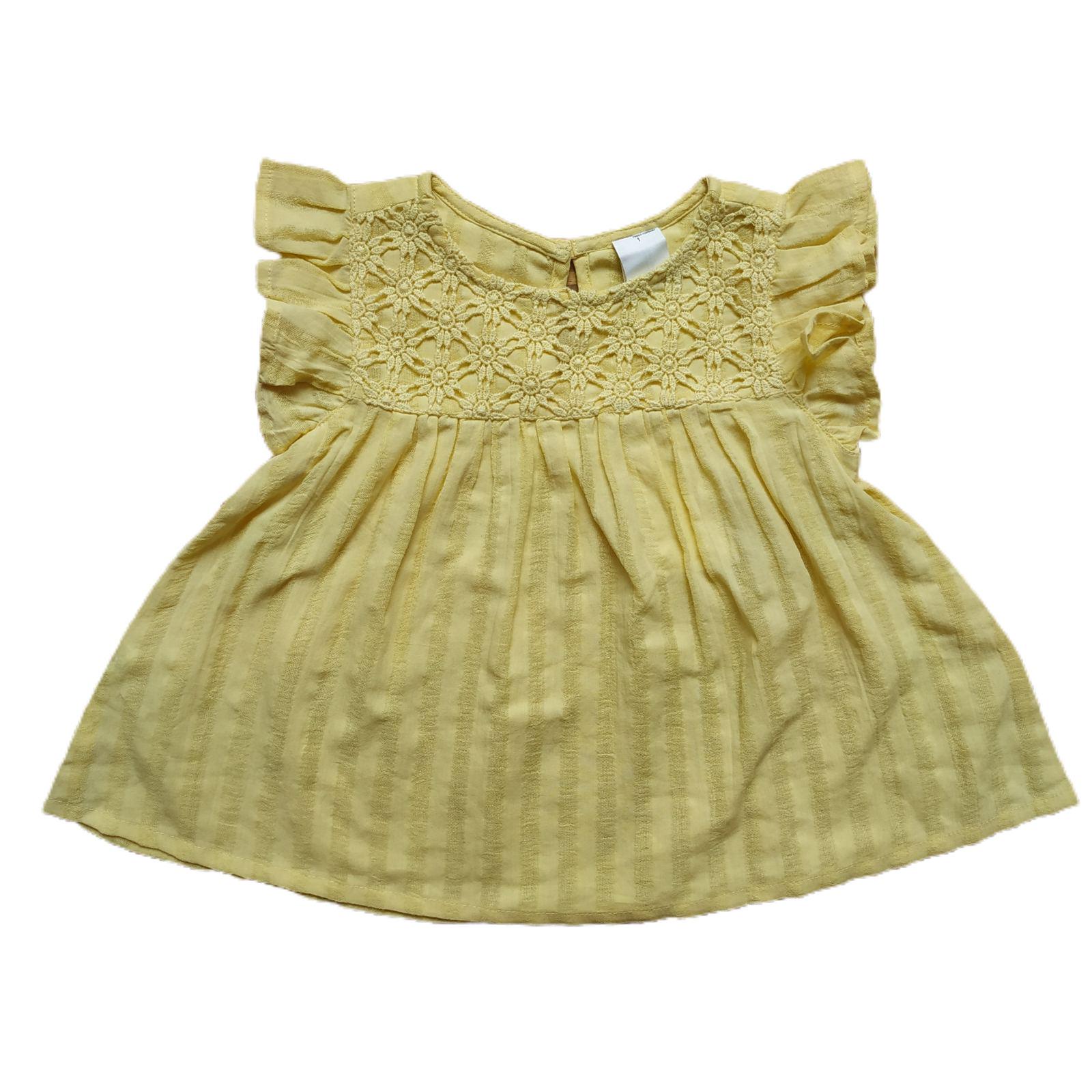 Летняя блуза C&A для девочки 104 размер Желтый (128344)