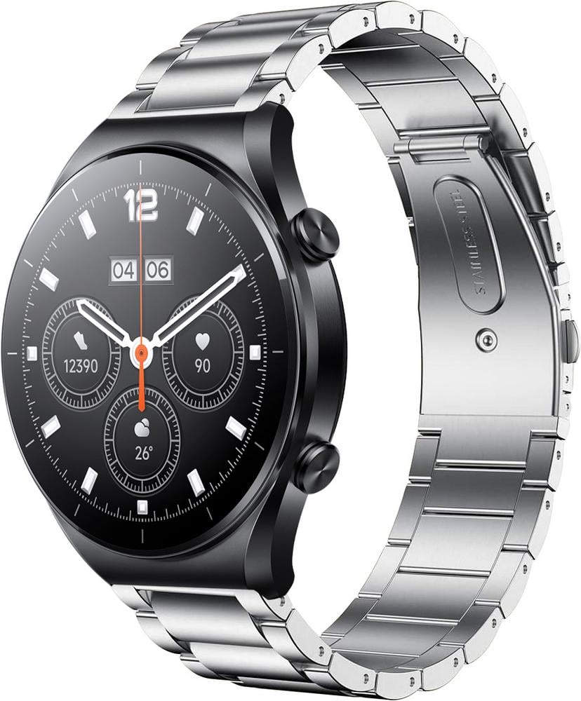 Браслет металлический Shape для Xiaomi Watch S1 (Acttive) Silver (28942-59)