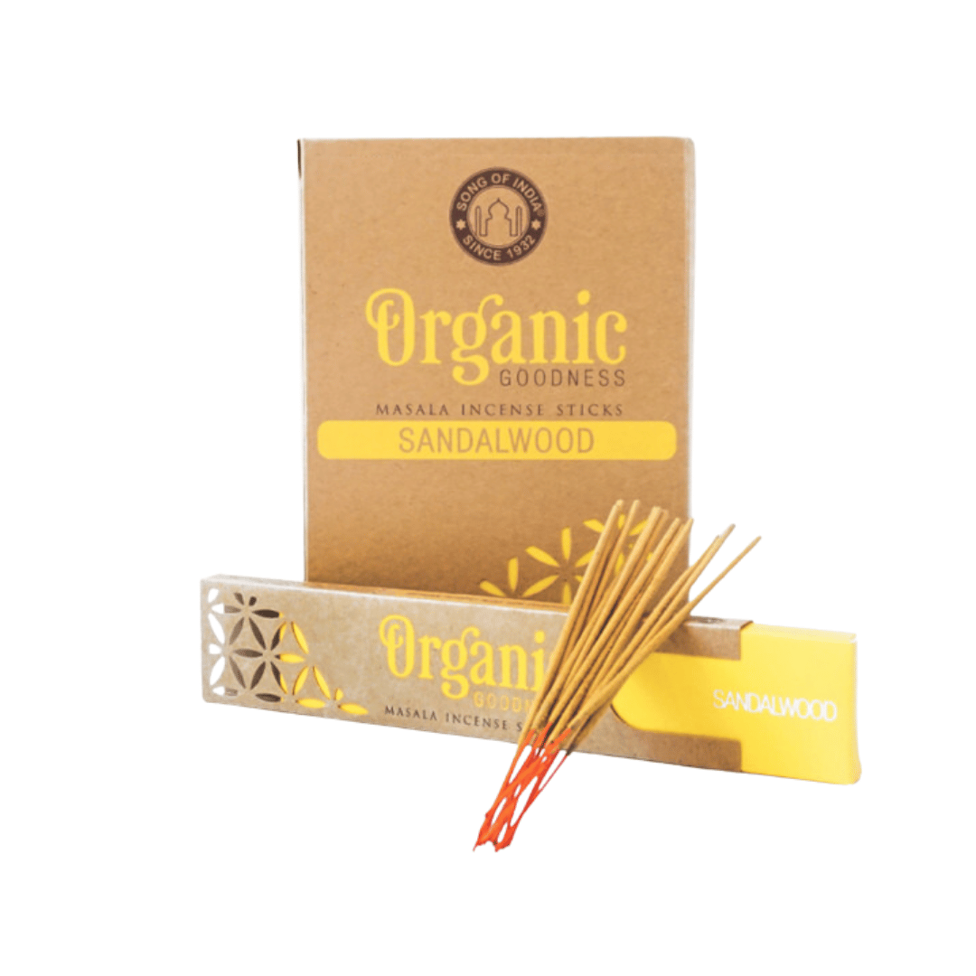 Аромапалочки Organic Goodness Sandalwood Сандаловое дерево 15 г (8903833427520)