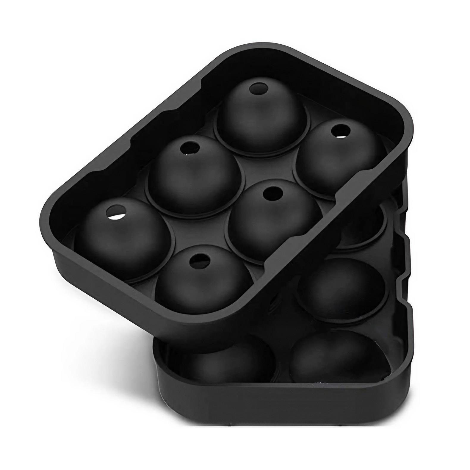 Формочка для ледяных шаров силиконовая на шесть сфер (FORSFR-BLK-1319) Формочка для ледяных шаров силиконовая на шесть сфер (FORSFR-BLK-1319)