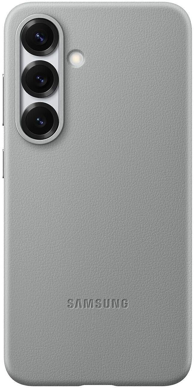 Оригинальный противоударный кожаный чехол Kindsuit Case для Samsung Galaxy S25 Plus Grey EF-VS938PBEGWW