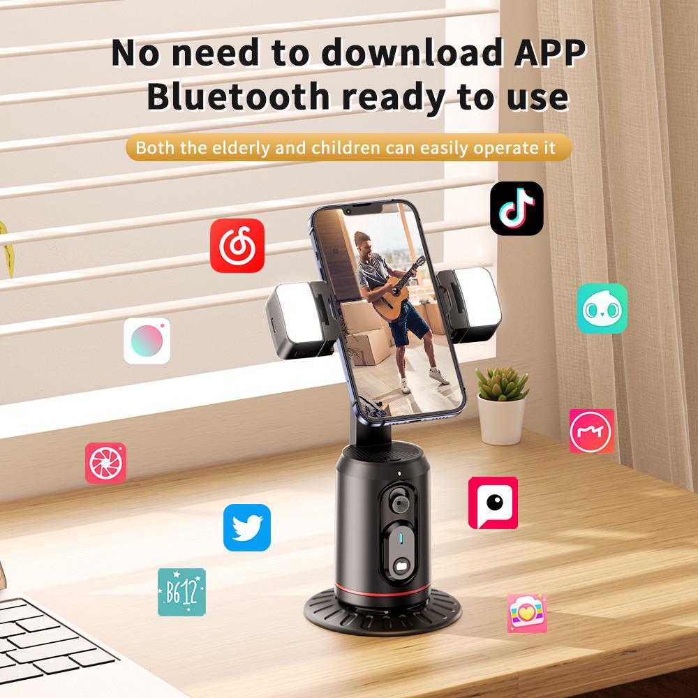 Селфи-монопод XO SS16 Wireless 1200 mAh трипод с отслеживанием лица для телефона дистанционное управление Черный - фото 6 Селфи-монопод XO SS16 Wireless 1200 mAh трипод с отслеживанием лица для телефона дистанционное управление Черный - фото 6