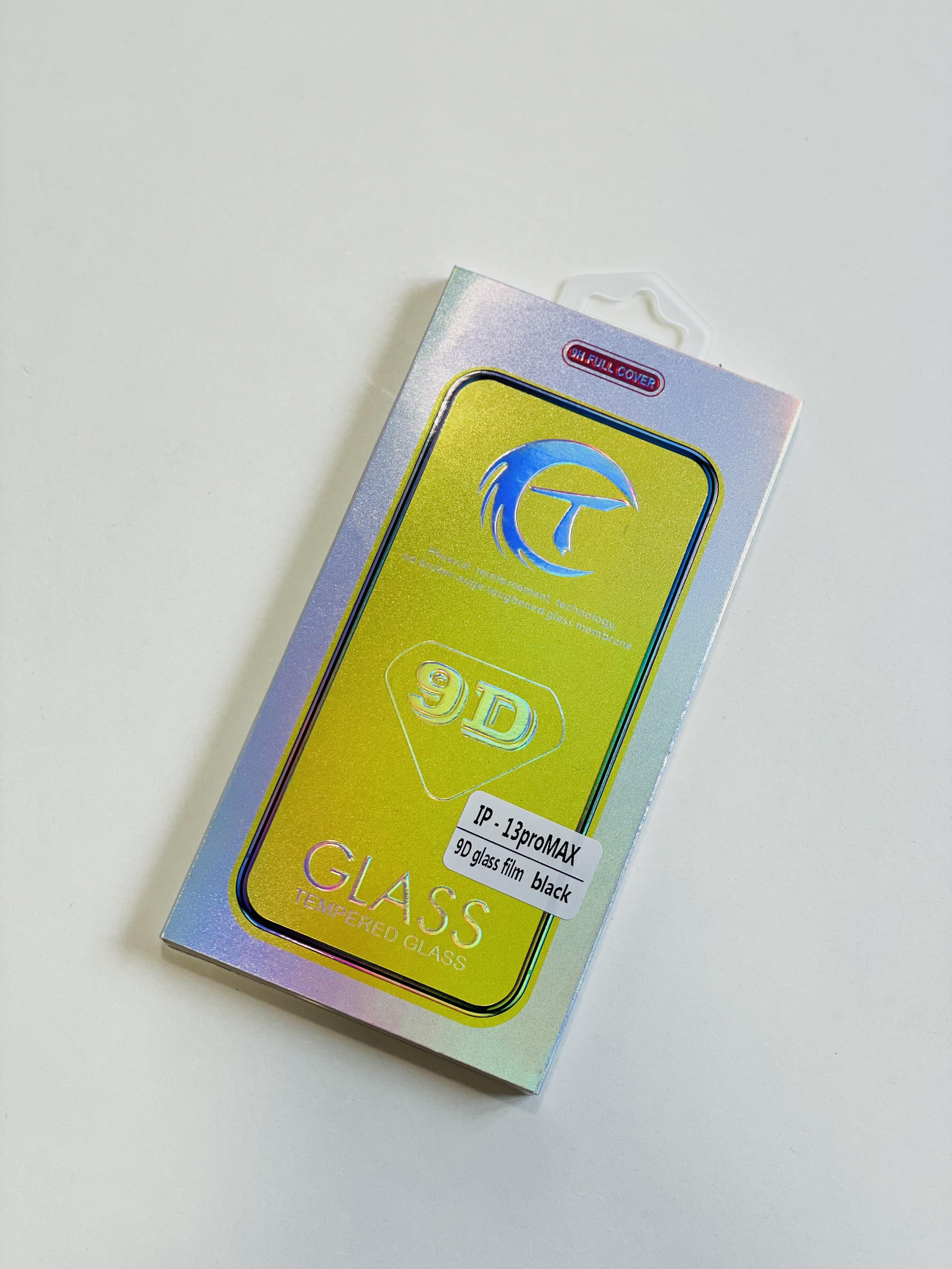 Защитное стекло на экран 9D Full Cover Premium Glass для iPhone 13 Рromax (10080)