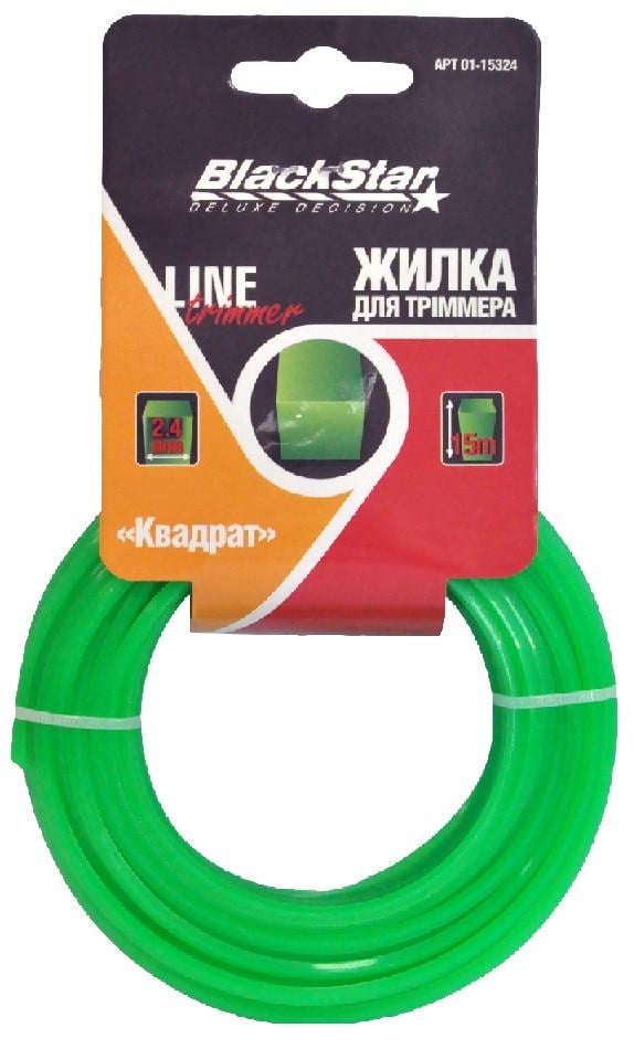 Жилка для тріммера Blackstar Квадрат 2 мм/15 м (01-15320) Жилка для тріммера Blackstar Квадрат 2 мм/15 м (01-15320)