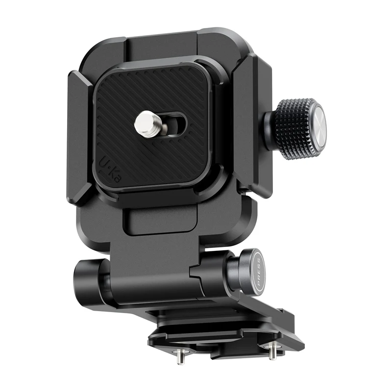 Кронштейн-держатель для камеры Ulanzi UKA08 Camera Foldable L-Bracket 1/4" Black (C023) - фото 2