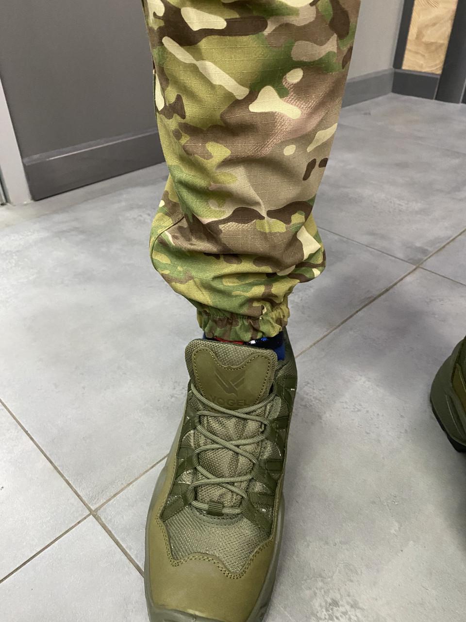 Военная форма Attack убакс и штаны с наколенниками и налокотниками хлопок рипстоп XXL Мультикам (243607) - фото 8