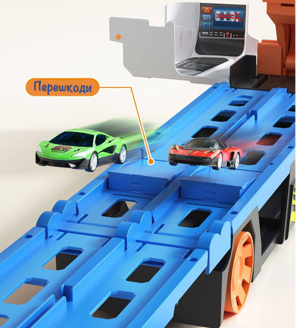 Дитячий ігровий трек Fun Game E7015B автомагістраль з 2 машинками 1,5 м (2054649480) - фото 3 Дитячий ігровий трек Fun Game E7015B автомагістраль з 2 машинками 1,5 м (2054649480) - фото 3