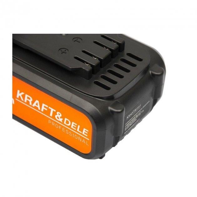Акумулятор Kraft&Dele KD1760 2494073689 для садових інструментів серії X-SERIES 20 В 4 А/год Li-Ion - фото 2 Акумулятор Kraft&Dele KD1760 2494073689 для садових інструментів серії X-SERIES 20 В 4 А/год Li-Ion - фото 2