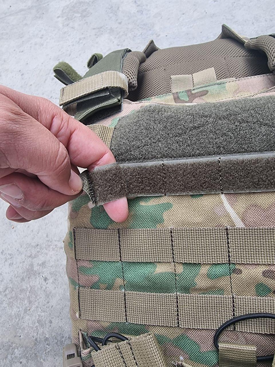 Плитоноска cordura 1000d під магазини АК з підсумками 3 шт. Мультикам - фото 9 Плитоноска cordura 1000d під магазини АК з підсумками 3 шт. Мультикам - фото 9