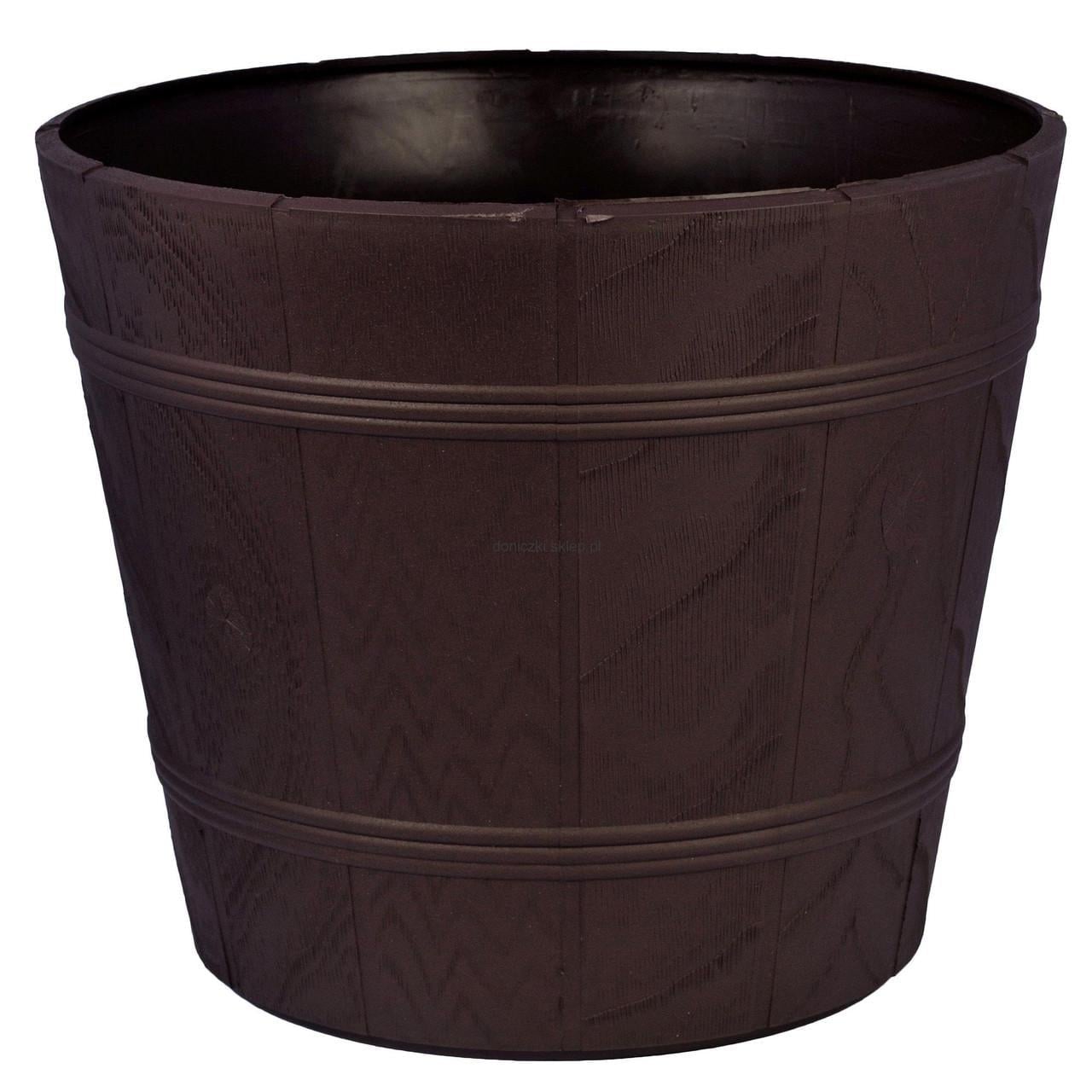 Горшок для цветов Form-Plastic Derevo Elba-7 36 л Коричневый (0906-013)