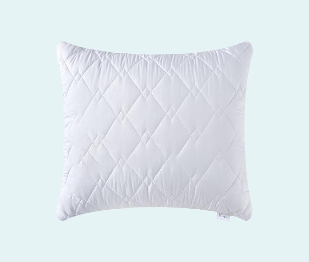 Подушка IDEIA Classic Soft Готель із внутрішньою подушкою штучний пух 70x70 см Білий (23434)