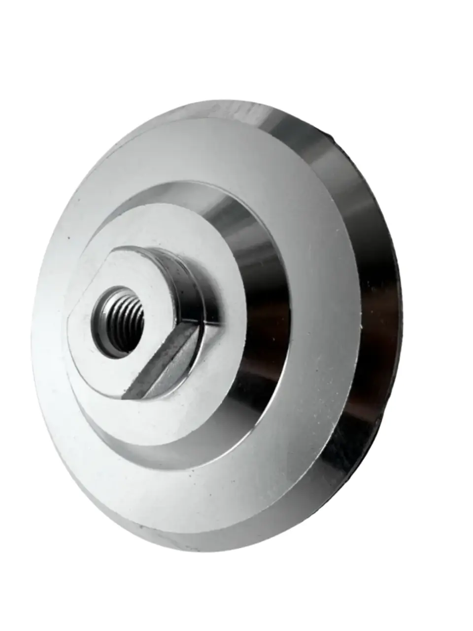 Тримач алюмінієвий STEELRING для шліфувальних дисків з липучкою 100 мм M14 Тримач алюмінієвий STEELRING для шліфувальних дисків з липучкою 100 мм M14