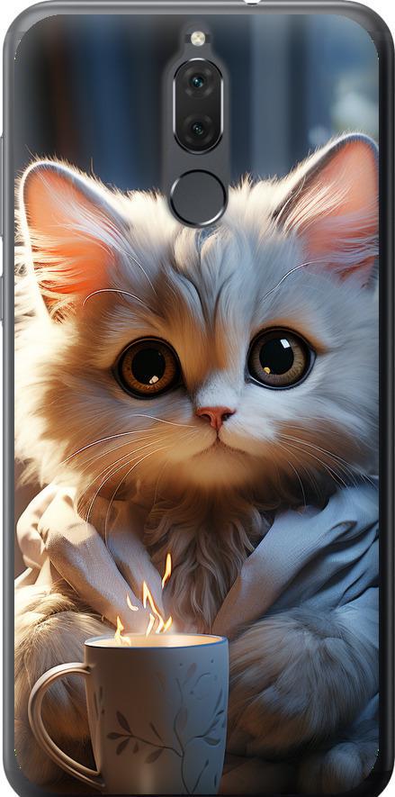 Чохол на Huawei Mate 10 Lite Білий кіт (5646u-1240-42517)