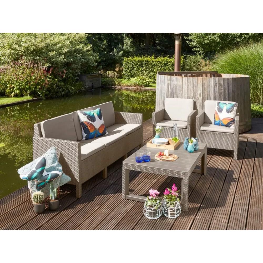 Стол садовый Keter Lyon Капучино (232296) - фото 3