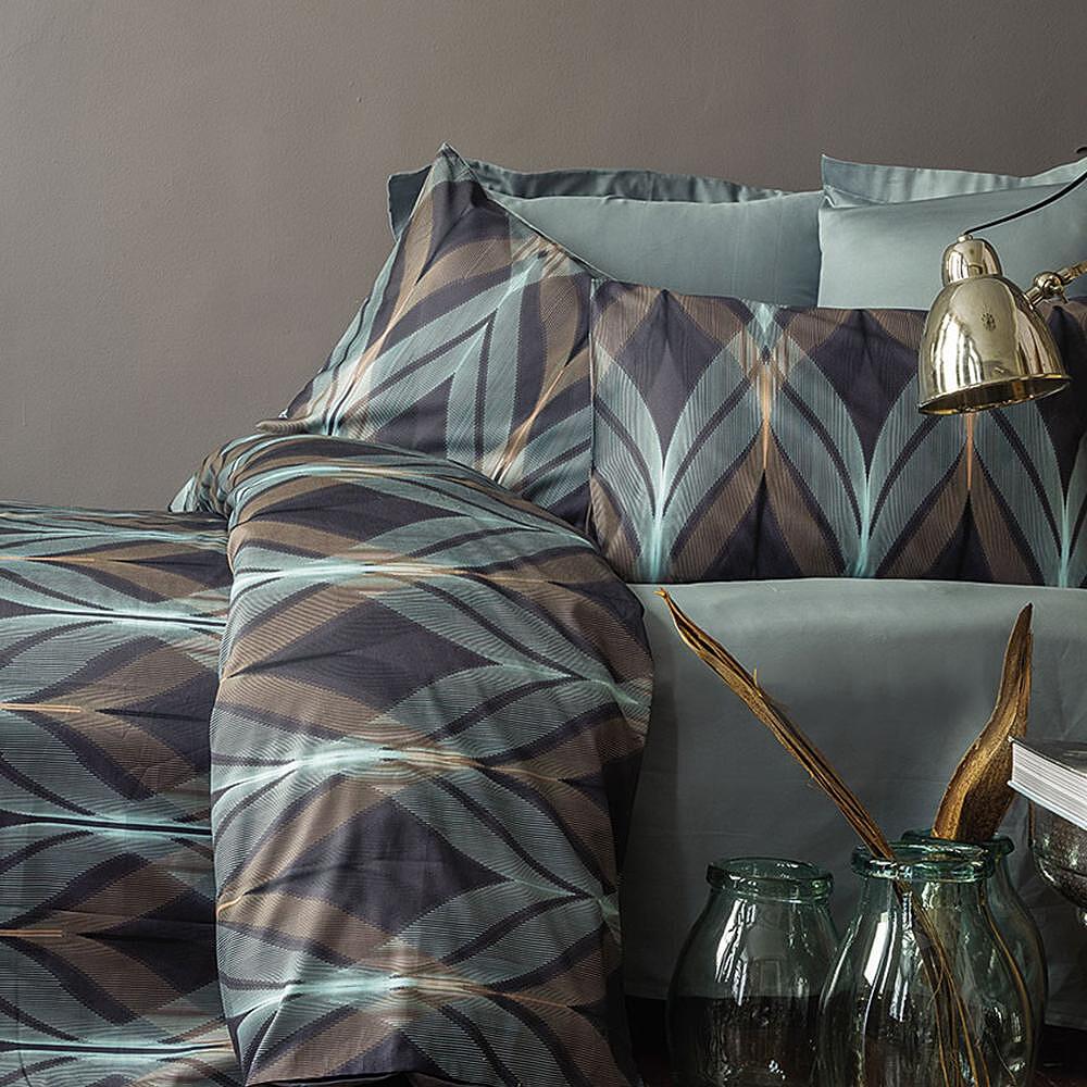 Комплект постельного белья Issimo Home Lamer Digital сатин 200х220 см (CN38187)