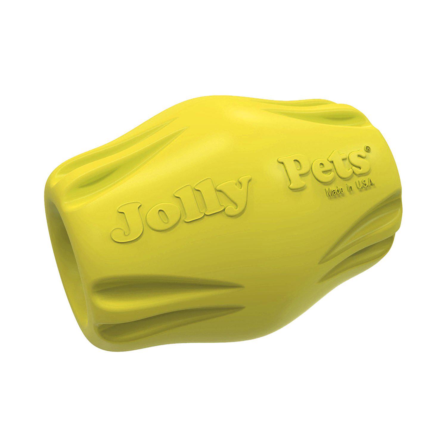 Іграшка для собак Jolly Pets Flex-N-Chew Bobble для ласощів 5 см Жовтий (JB02)