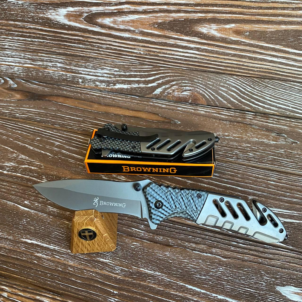 Ніж складаний туристичний Browning 21 см (169)