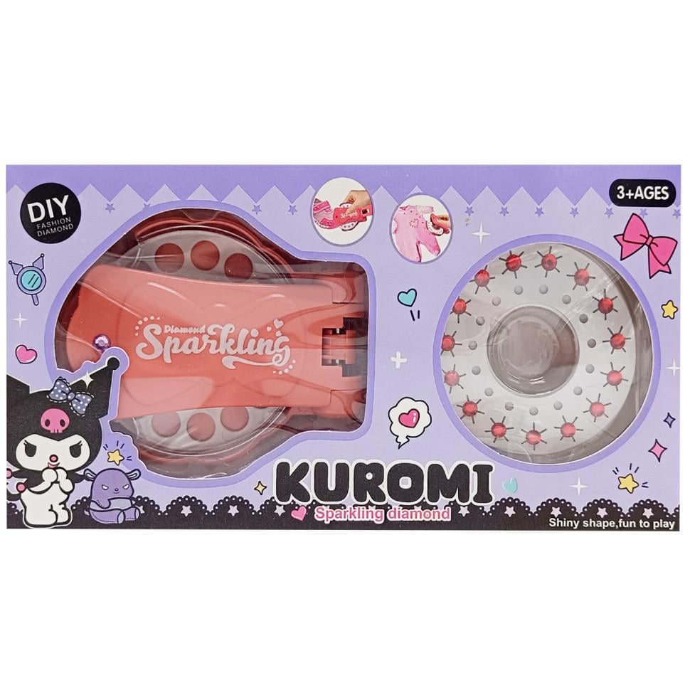 Набір для творчості Kuromi DM249-132 Coral пристрій для кріплення страз стрази