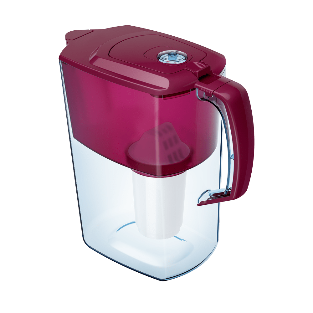 Фільтр-глечик Аквафор Атлант А5 три модулі В8 Вишневий (1859289986) - фото 2