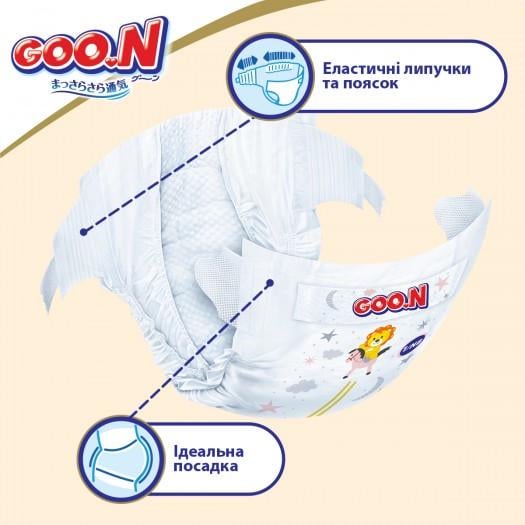 Подгузники Goo.N Premium Soft для детей L 9-14 кг 52 шт. (863 225-ks) - фото 6