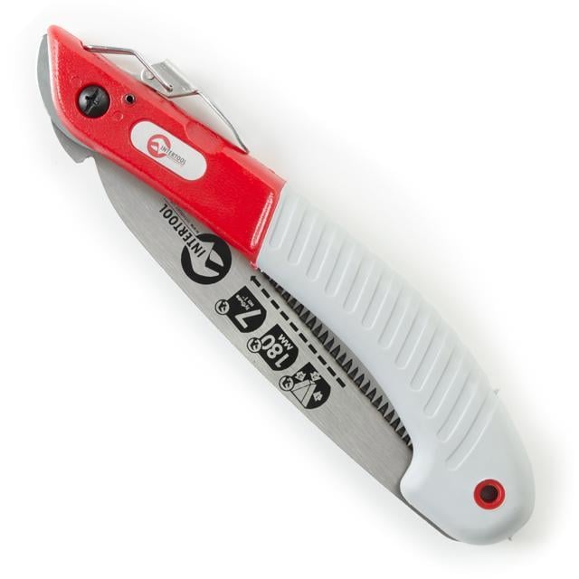 Ножовка садовая Intertool HT-3142 складная тройная заточка 7 зуб/дюйм 180 мм (117450) - фото 3