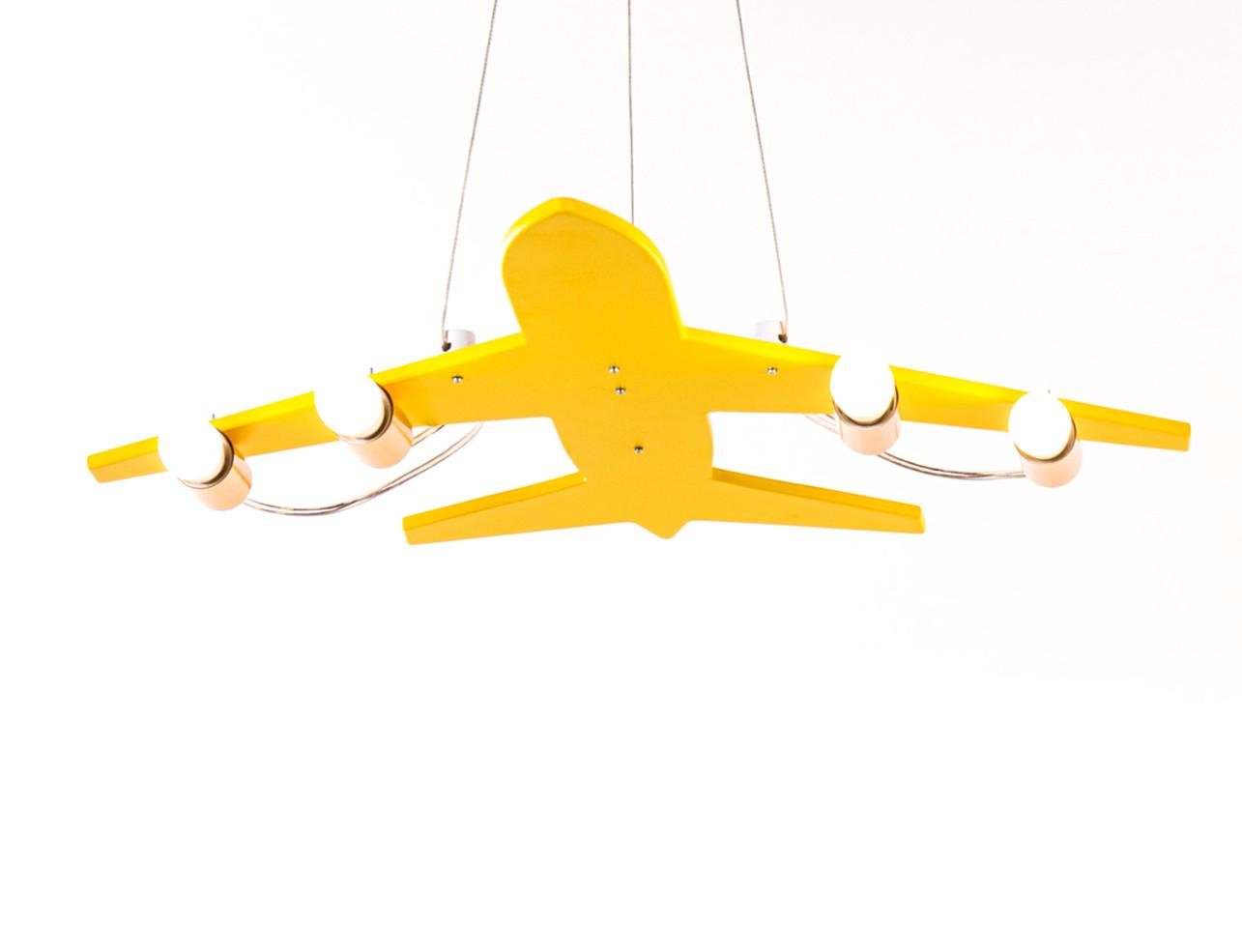 Люстра MoonPlane 778 Е27 4x40 Вт 70х70 см Желтый (10068722) - фото 2 Люстра MoonPlane 778 Е27 4x40 Вт 70х70 см Желтый (10068722) - фото 2