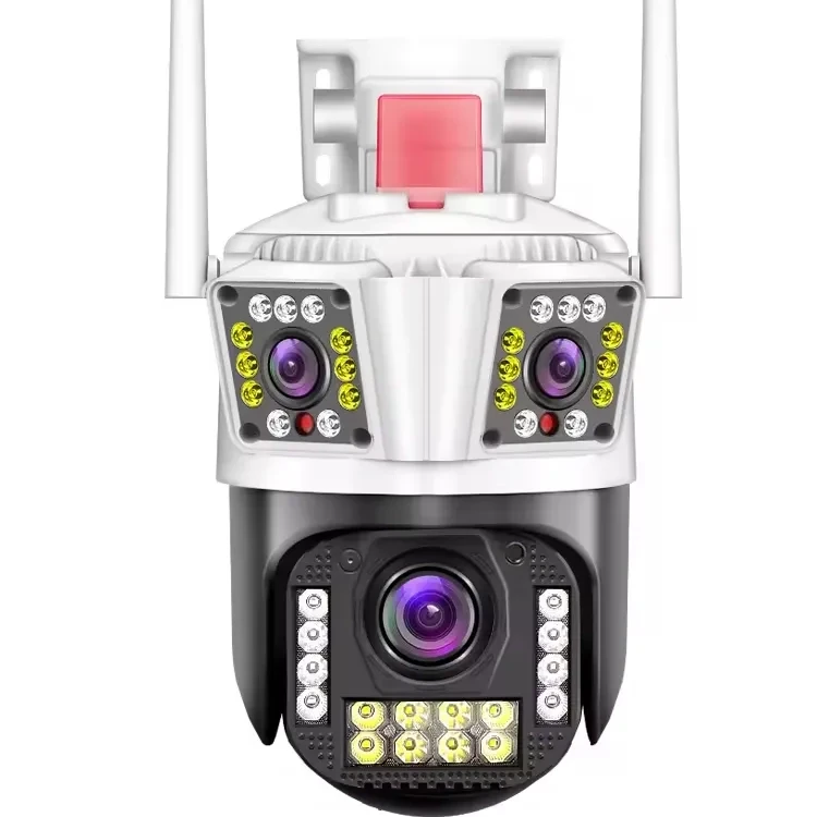 Камера відеоспостереження вулична TOX IP 3в1 WiFi поворотна P21 IPC 360 12 Мп (25399048)