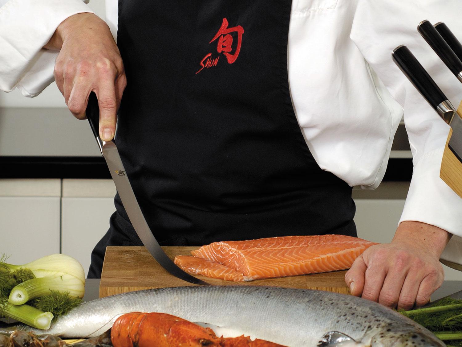 Нож кухонный KAI Shun Classic для нарезки 305 мм (DM-0735) - фото 5