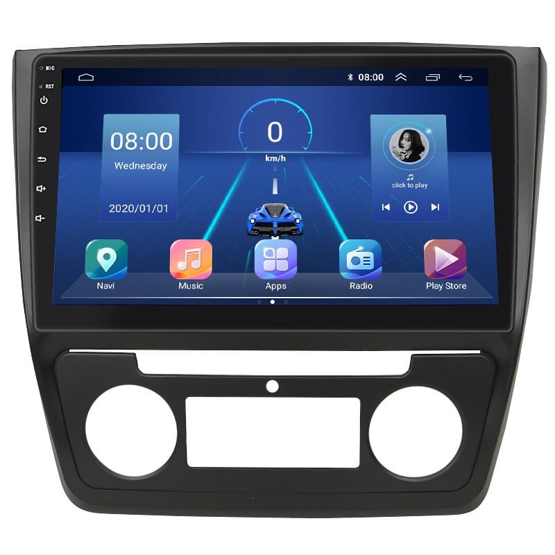 Автомагнитола штатная Lesko для Skoda Yeti I Рестайлинг type B 2013-2018 4/64Gb 4G Wi-Fi GPS Top 10" (25714164)